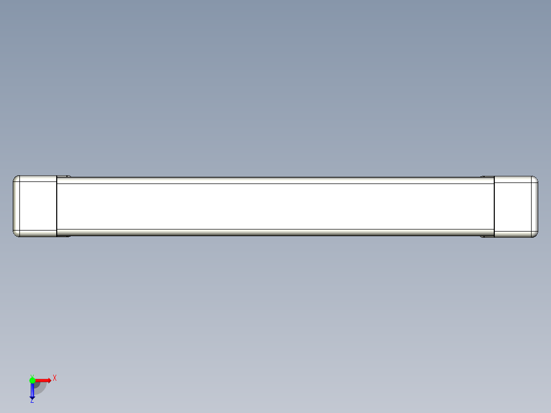 取手(鋁合金)AR-3D多系列多零件图纸模型俯视图