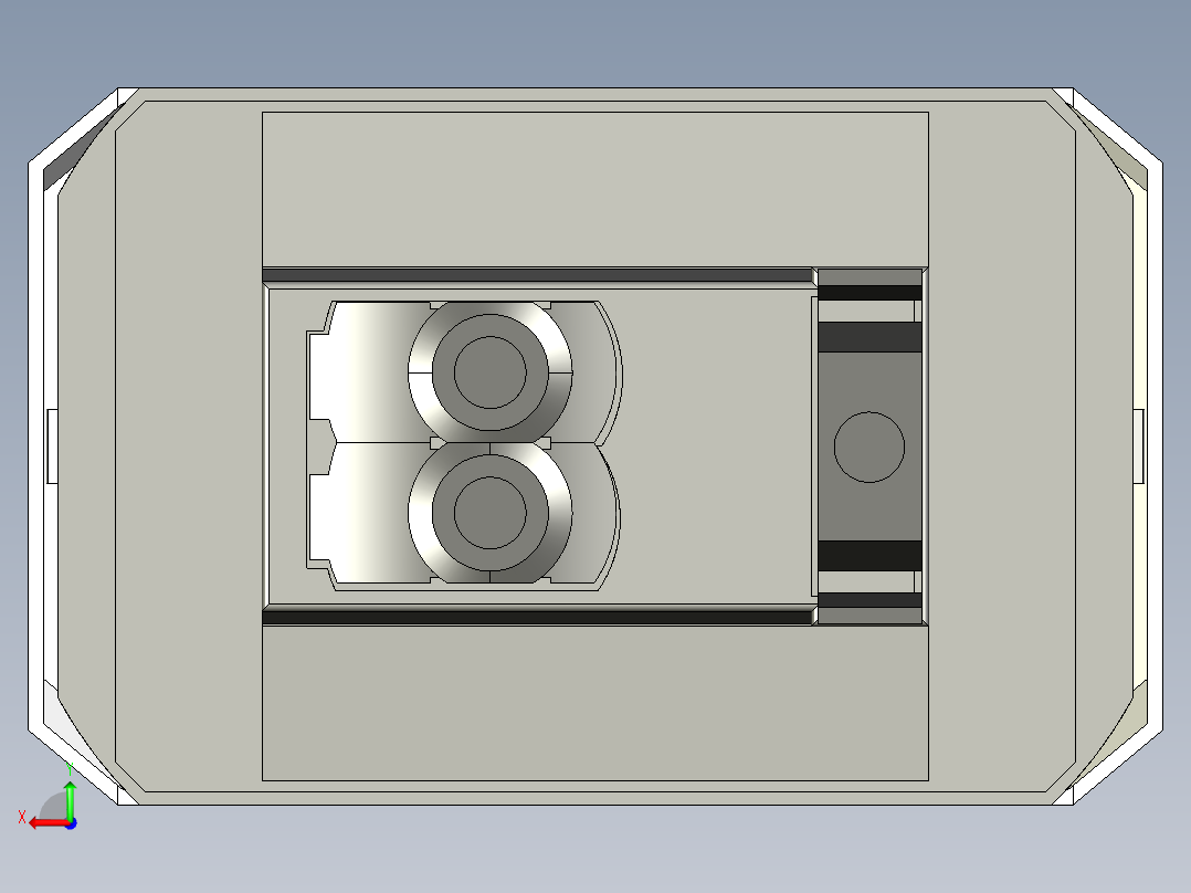 基恩士IG-1500_1550_kc图纸模型后视图