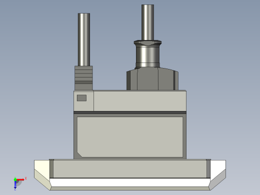 基恩士IG-1500_1550_kc图纸模型俯视缩略图