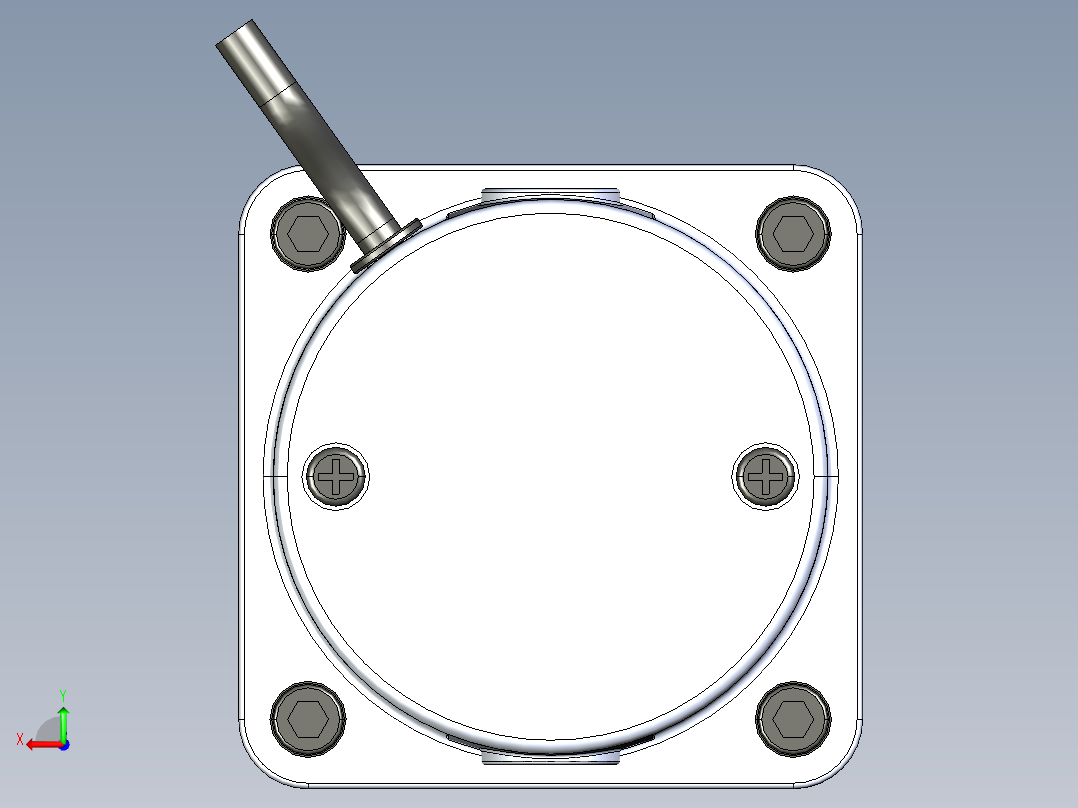 齿轮马达DC汽车松冈08SGN 12V 120W后视图