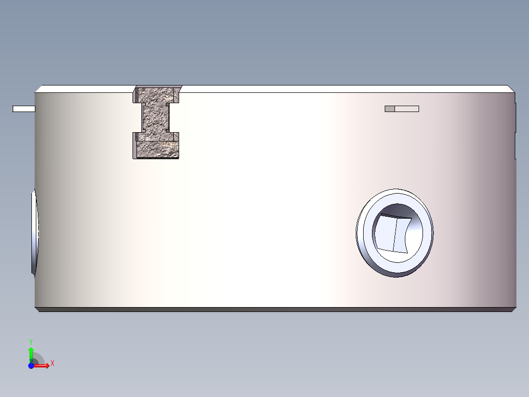 三抓卡盘前视图