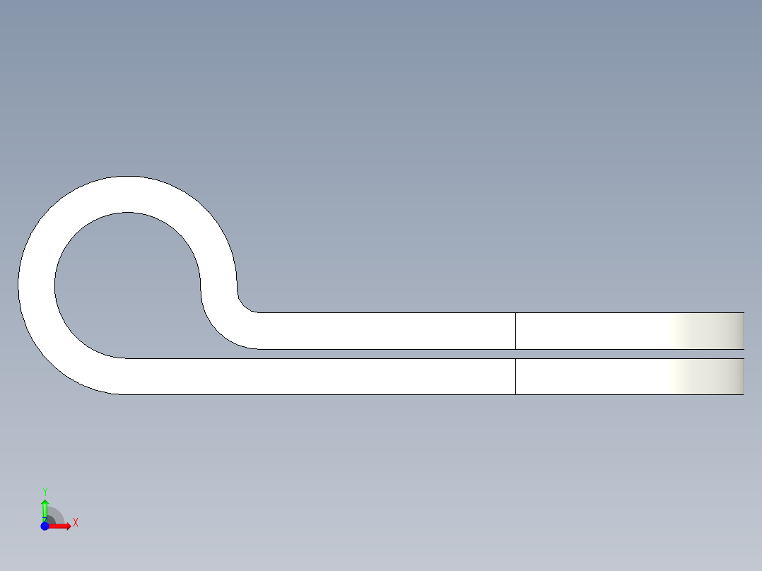 HP 系列 P 夹-H1P-NA前视图