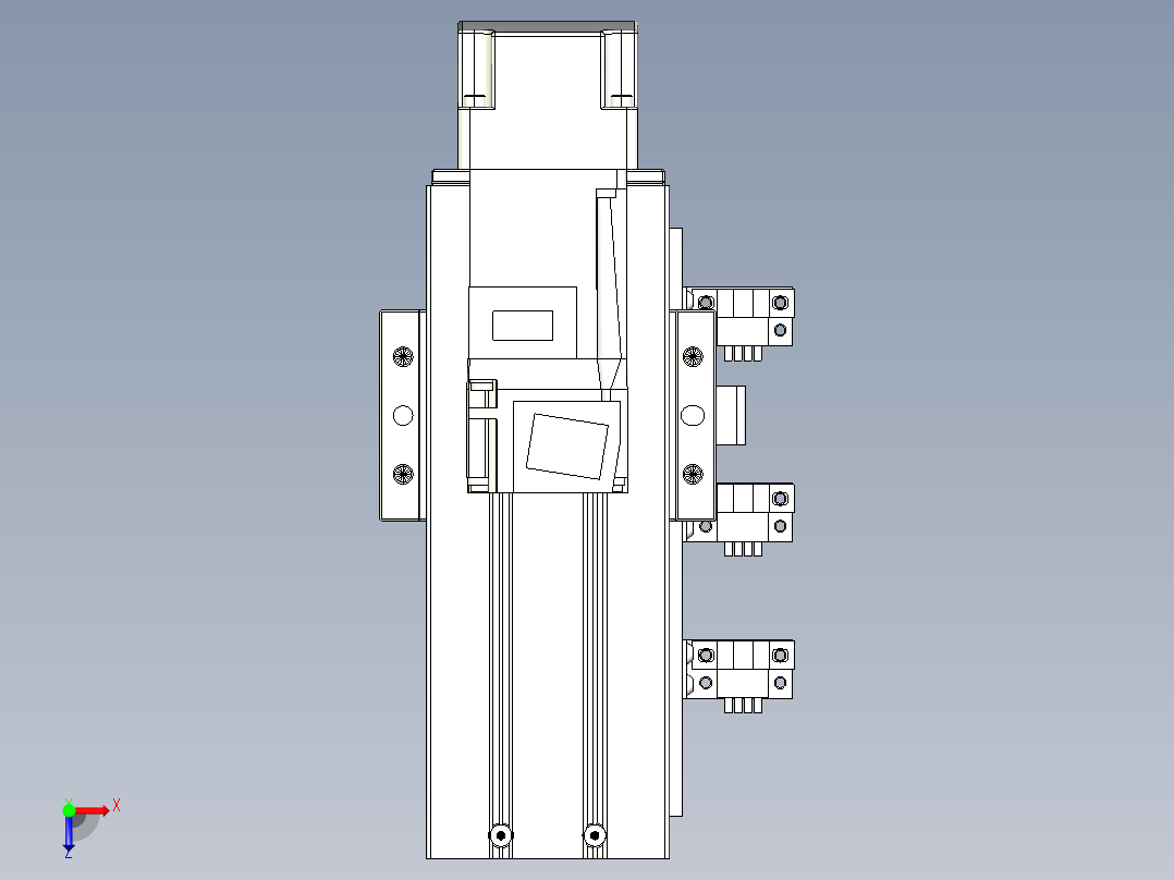 钢基模组-TPA-KNR-6005C-150A1-MU-H1S1俯视图