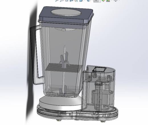 基于单片机的厨房垃圾粉碎机搅拌机缩略图