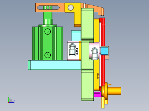 R4-CNC1笔记本CNC工装夹具三维模型-151026左视缩略图