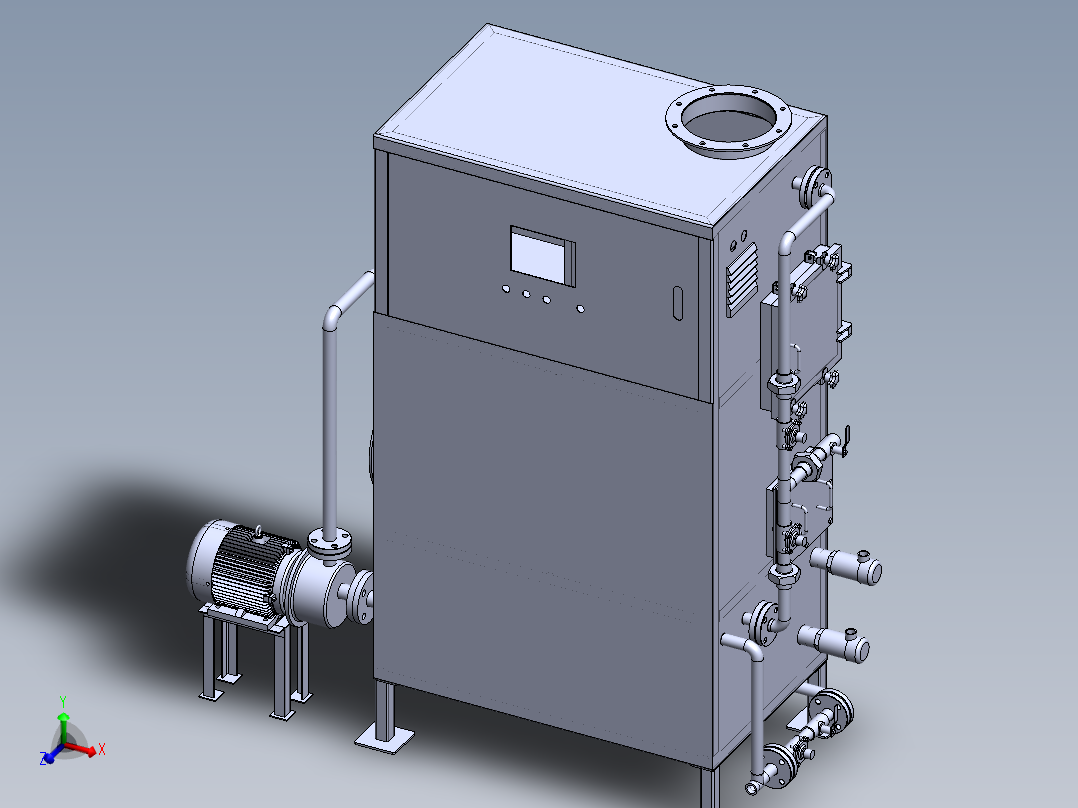 HQSZ-3D-00等离子设备（sw20可编辑+工程图+bom）