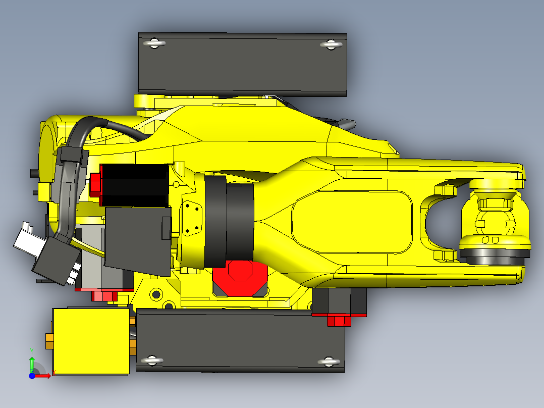 FANUC 6轴机器人前视图