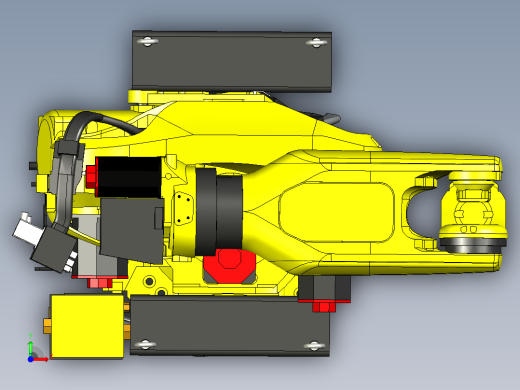 FANUC 6轴机器人前视缩略图