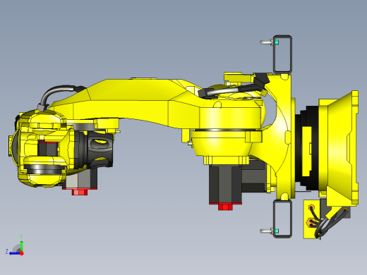 FANUC 6轴机器人右视缩略图