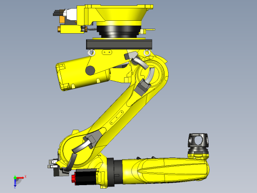 FANUC 6轴机器人俯视缩略图