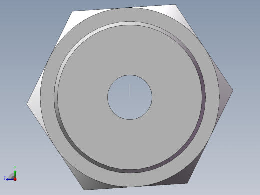 英制锥管螺纹直接头、1CT-16-12SP右视缩略图