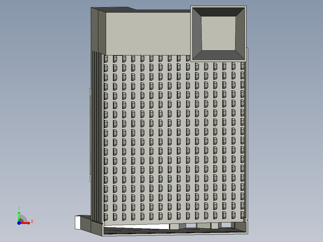 谷糙分离机前视图