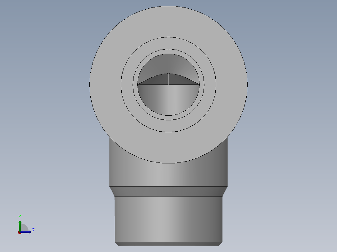 法兰接头、1CFL9-26-12左视图