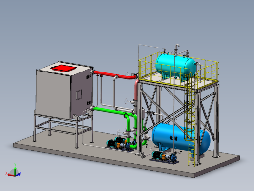 导热油余热锅炉系统