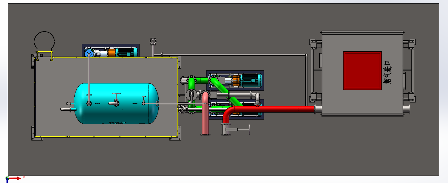 导热油余热锅炉系统
