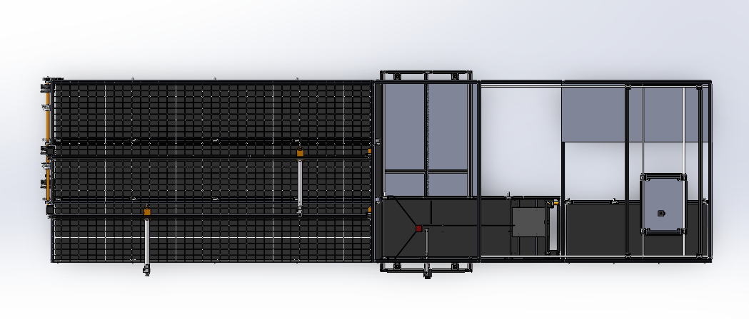 全自动鸡蛋巡检收集清理装箱装置