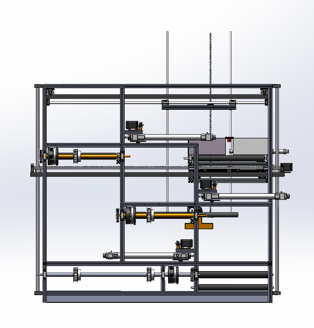 全自动鸡蛋巡检收集清理装箱装置