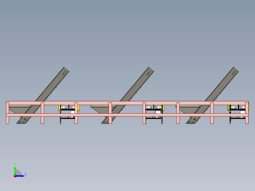 猪场自动化输料生产线设计左视缩略图