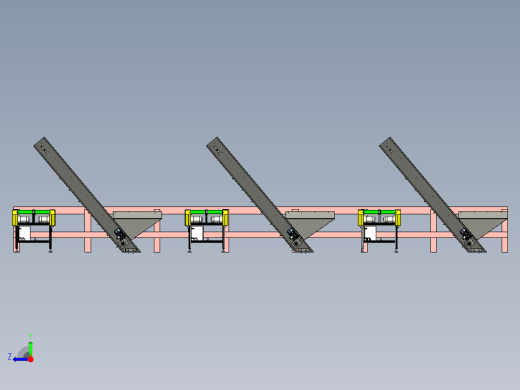 猪场自动化输料生产线设计右视缩略图