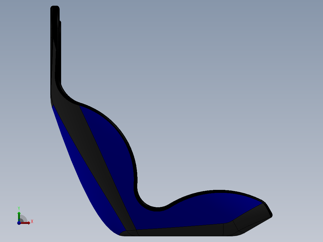 汽车座椅(5)前视图