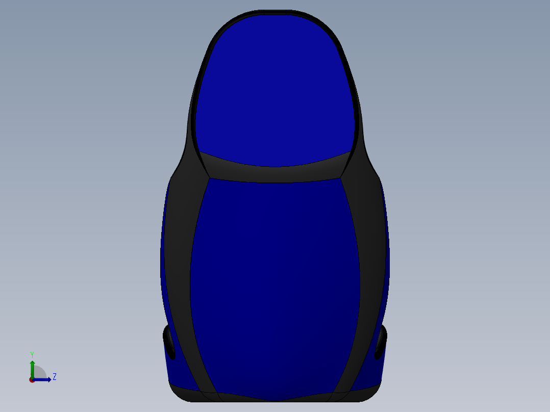 汽车座椅(5)左视图