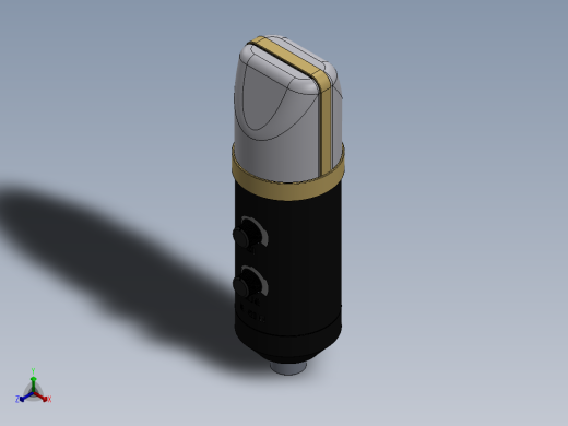 麦克风(5)正等轴测缩略图