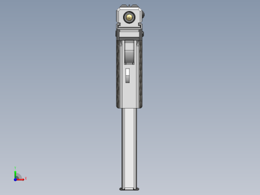 手枪左轮冲锋枪老式狙击步枪设计3D图纸diy-p9-9mm-pistol-handgun SW STP前视缩略图