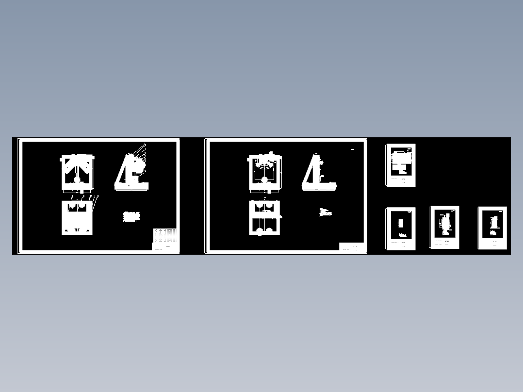 发动机连杆体的铣两侧面专用夹具设计6张CAD图