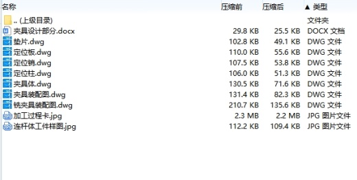 发动机连杆体的铣两侧面专用夹具设计6张CAD图缩略图