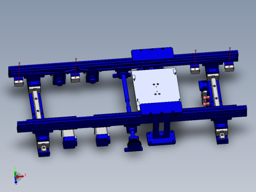 0.82米双带宽度可调输送机构