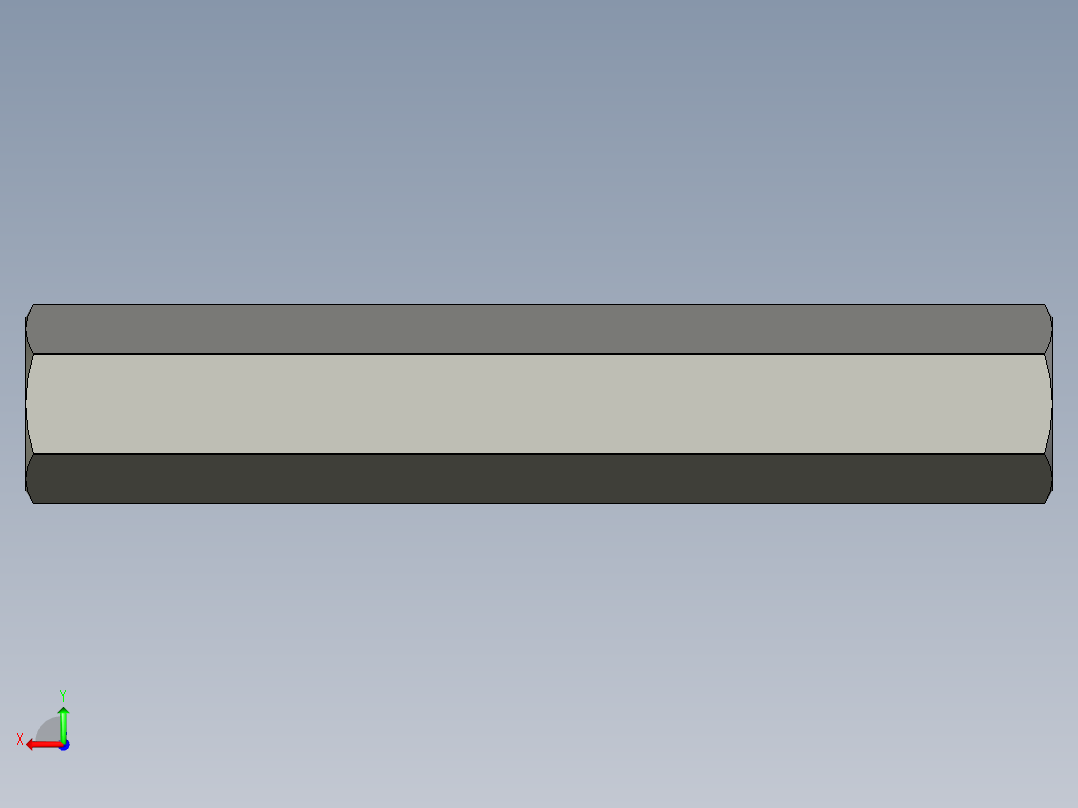 六角支柱PLSBF17-101-M8-N8后视图