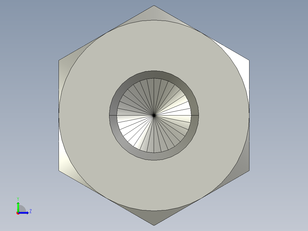 六角支柱PLSBF17-101-M8-N8左视图