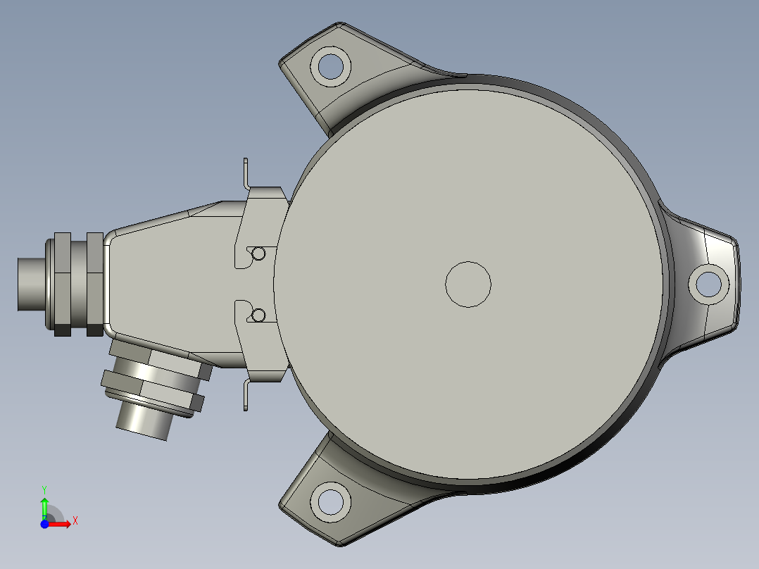 TX60HORIZONTALBASECABLEOUTLET前视图
