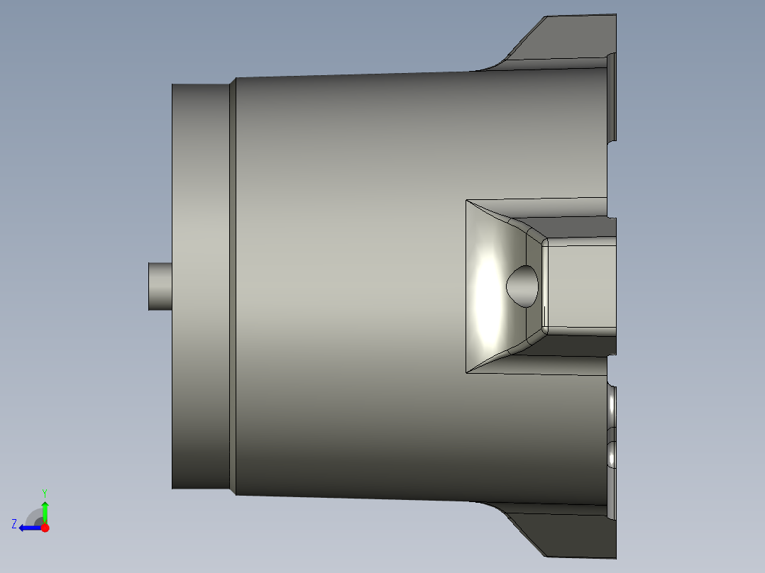 TX60HORIZONTALBASECABLEOUTLET右视图