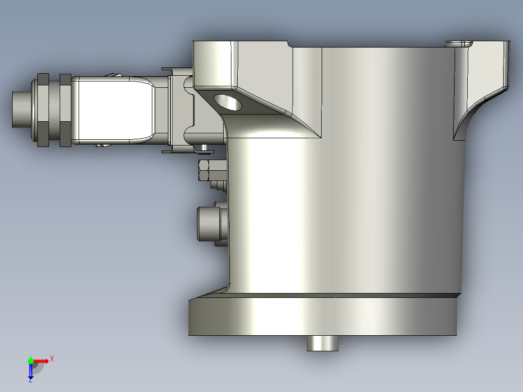 TX60HORIZONTALBASECABLEOUTLET俯视图