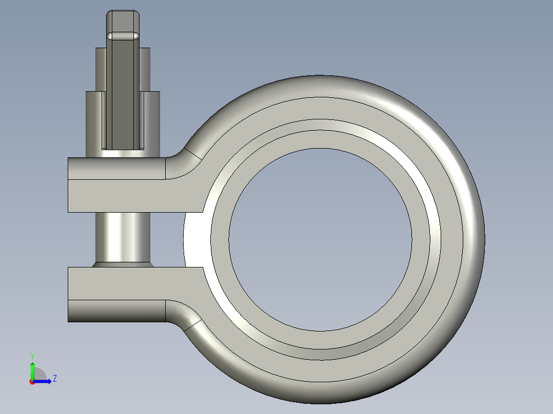 20卡箍(全套)左视图