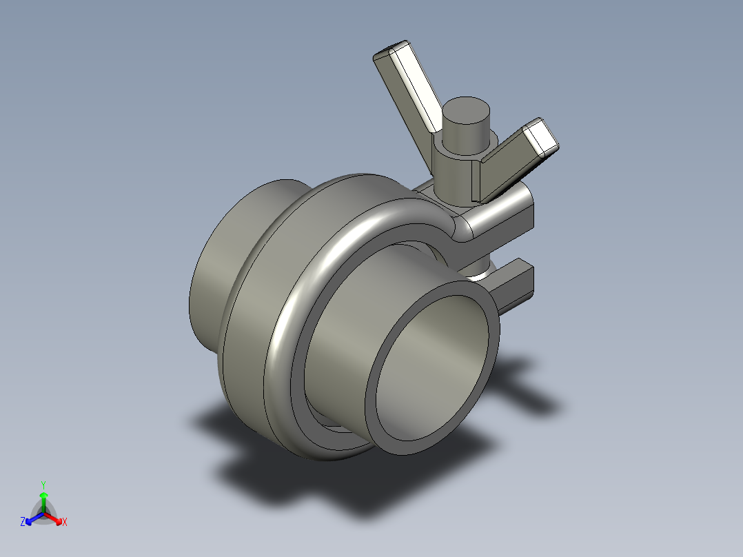 20卡箍(全套)正等轴测图