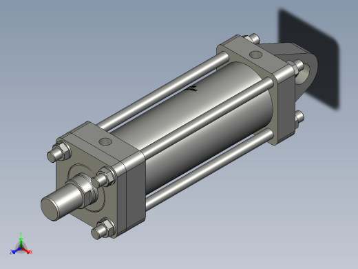 HOB-CA单耳环型中高压油缸HOB-100200-CA