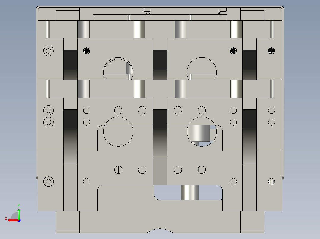 YBD0014垛台板驱动组件后视图