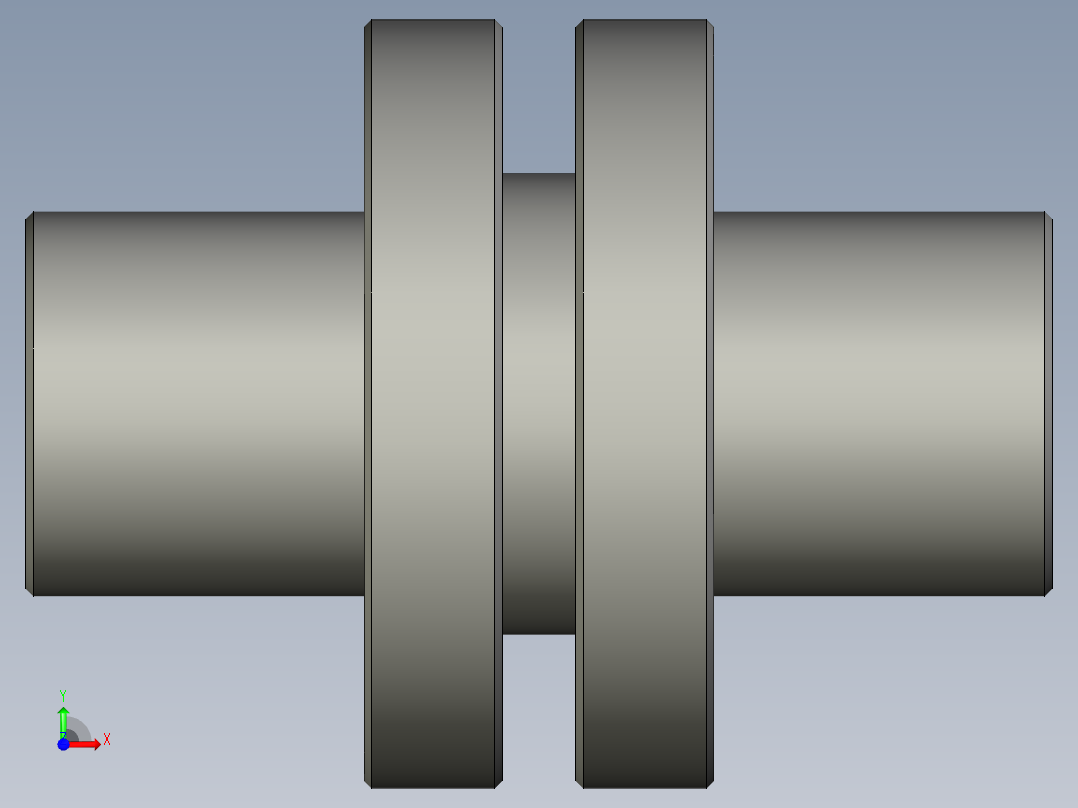 JBT9147-1999JMI2膜片联轴器YA25x62前视图
