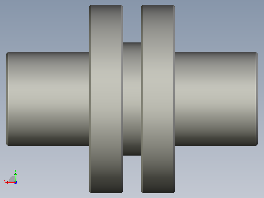 JBT9147-1999JMI2膜片联轴器YA25x62后视图