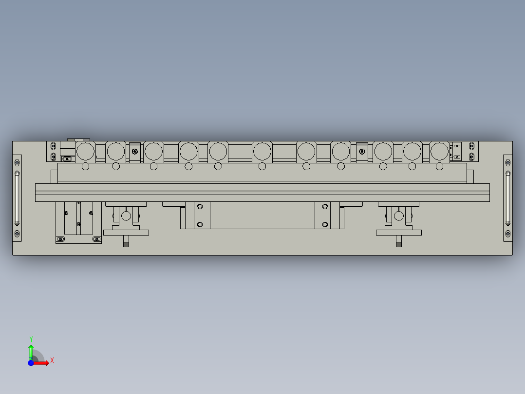 密封条排气孔打孔机前视图