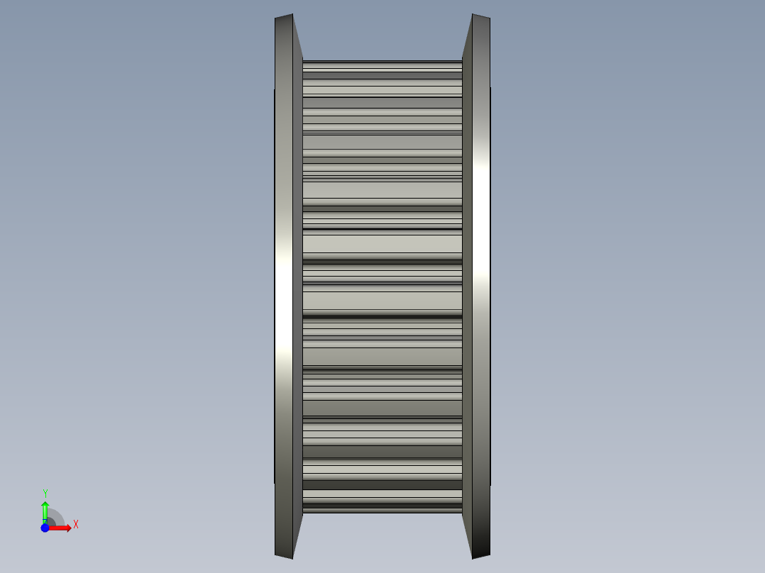 同步带轮ATPV25XL050-A-N20前视图