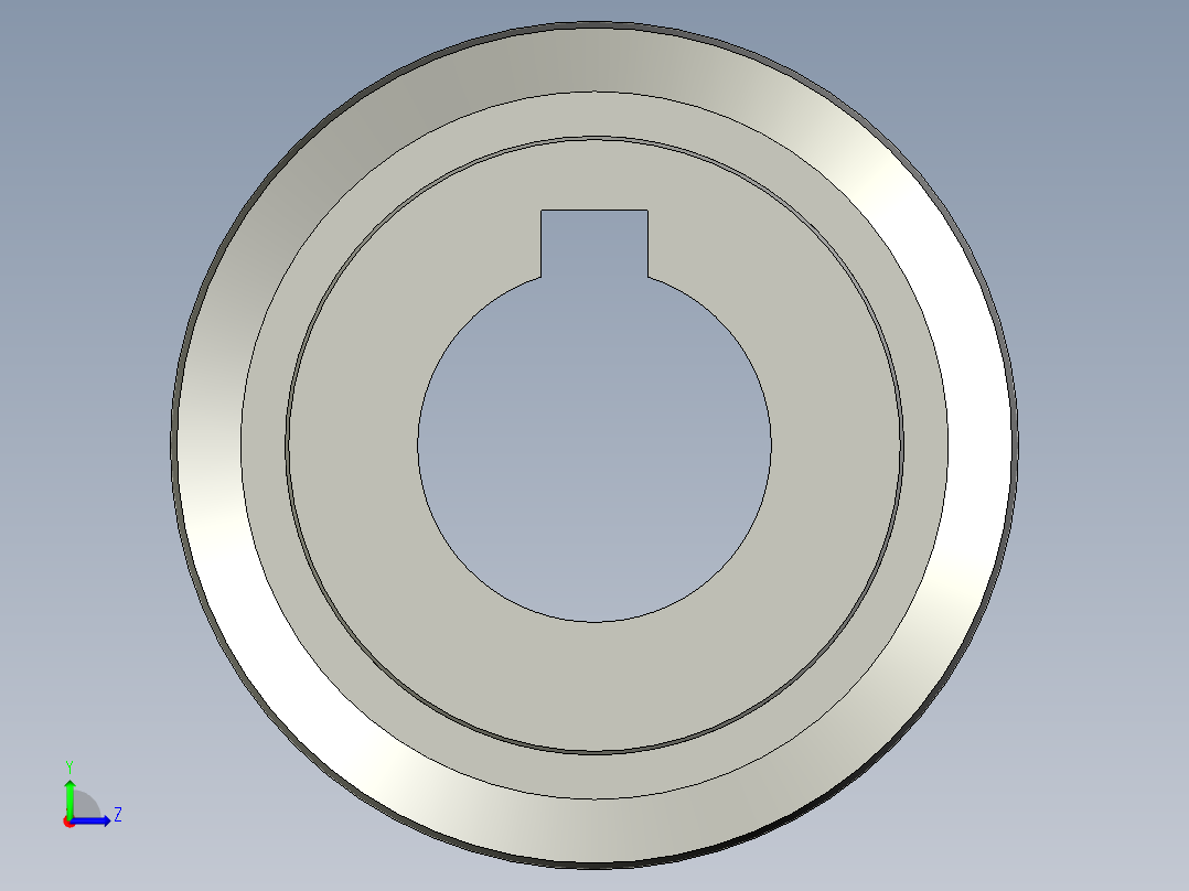 同步带轮ATPV25XL050-A-N20左视图