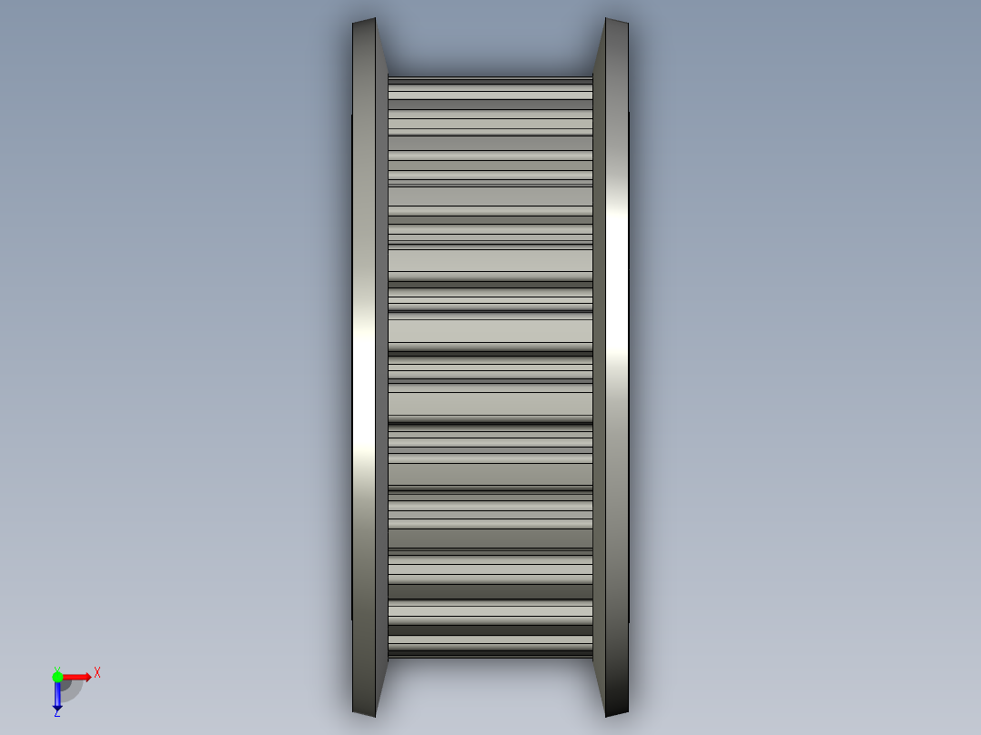 同步带轮ATPV25XL050-A-N20俯视图