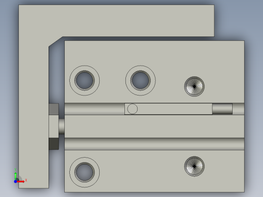 MXH10-10-M9B-滑台气缸-SMC前视缩略图