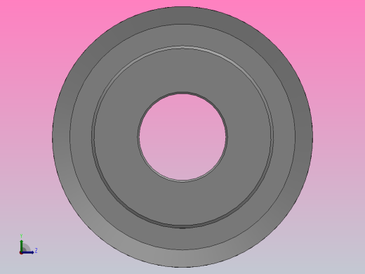 大凸缘型小凸缘型半圆弧形齿同步带轮S3M型_SS3MDC-28-6-dc10-A左视缩略图