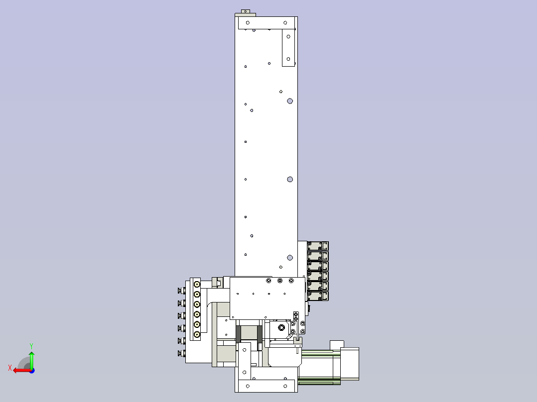 小功率点焊机后视图