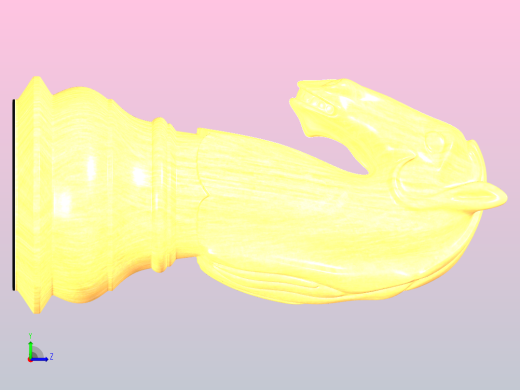 木制国际象棋左视缩略图