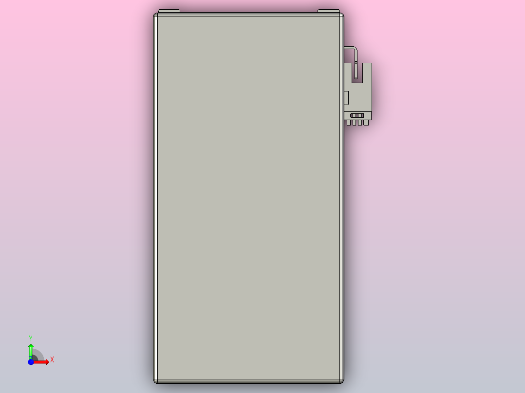 日规模组半封闭丝杆TPA-HNR-85S-1610C-L250-MP-C-P20-N3前视图